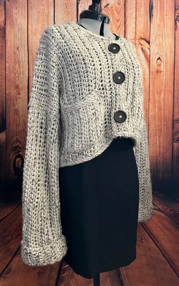 Chunky Cardigan Crochet Pattern