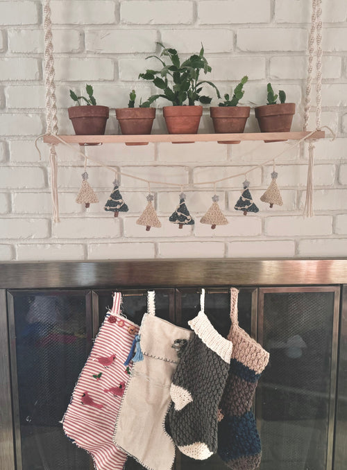 Christmas Tree Garland Crochet Pattern