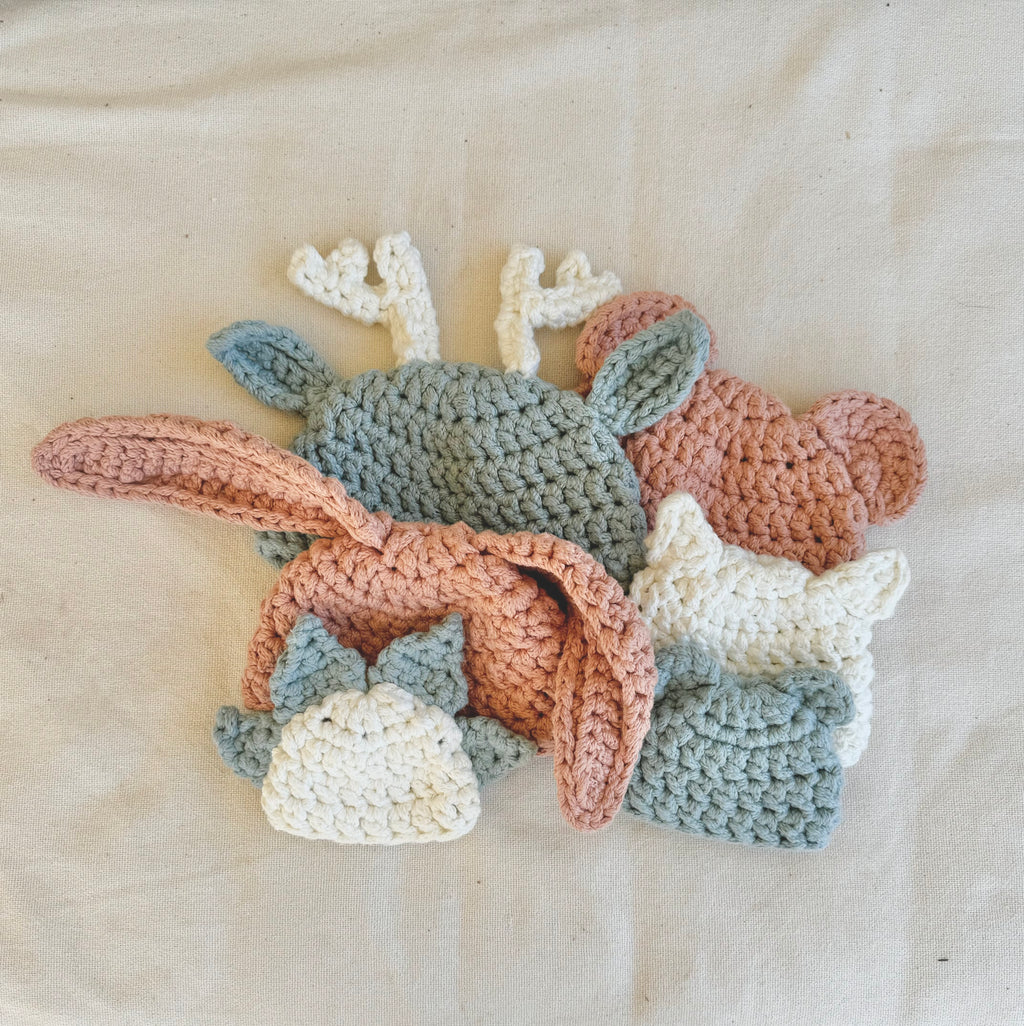 Animal Hats Crochet Pattern