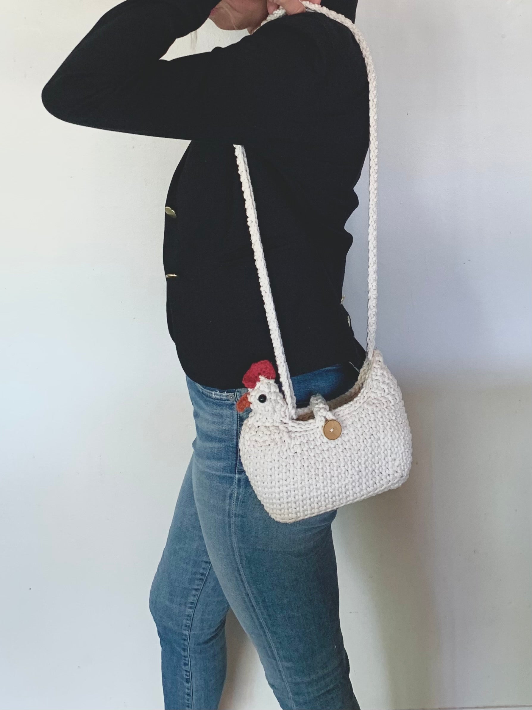 Chicken Purse Crochet Pattern
