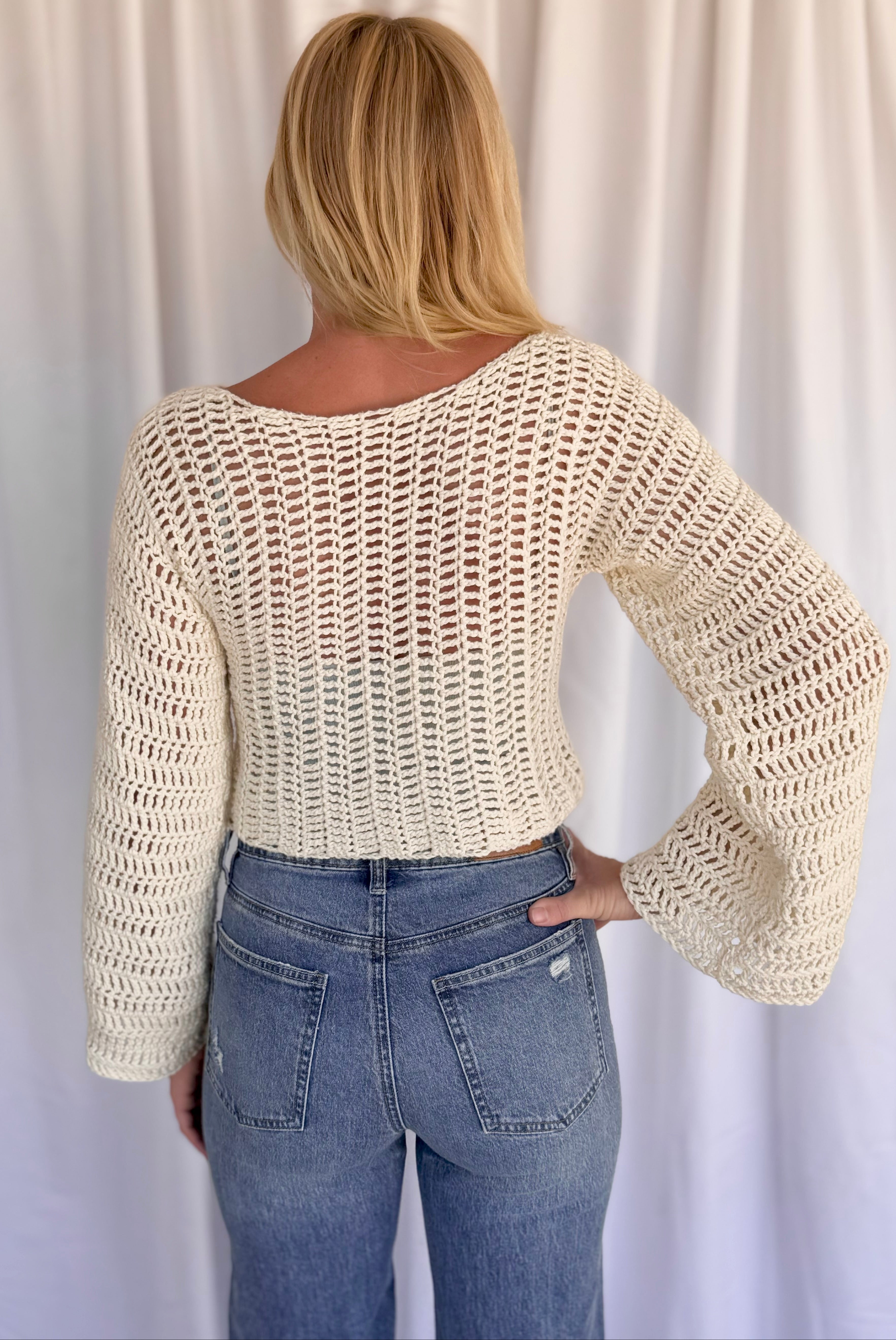 Cuff to Cuff Sweater & Dress Crochet Pattern