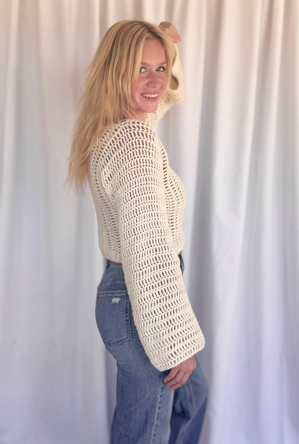 Cuff to Cuff Sweater & Dress Crochet Pattern