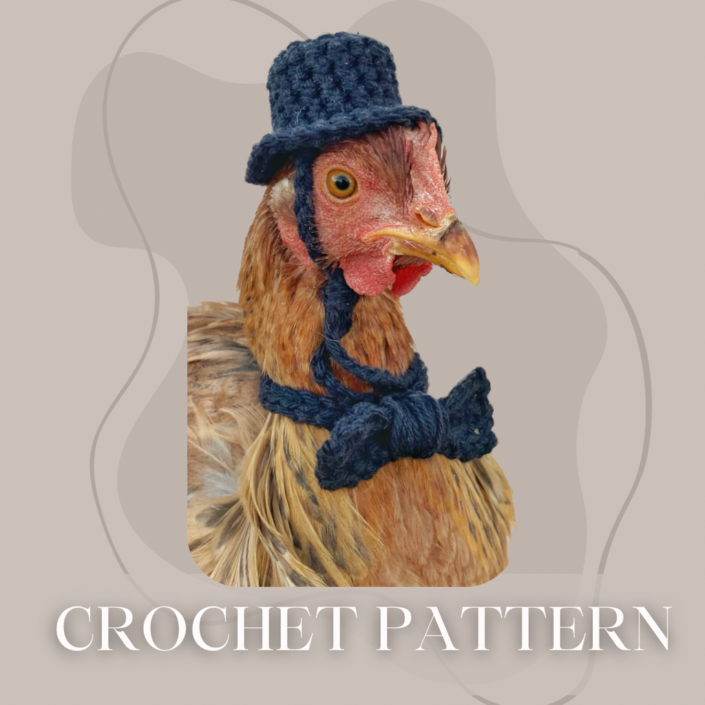 Chicken Hats Crochet Pattern