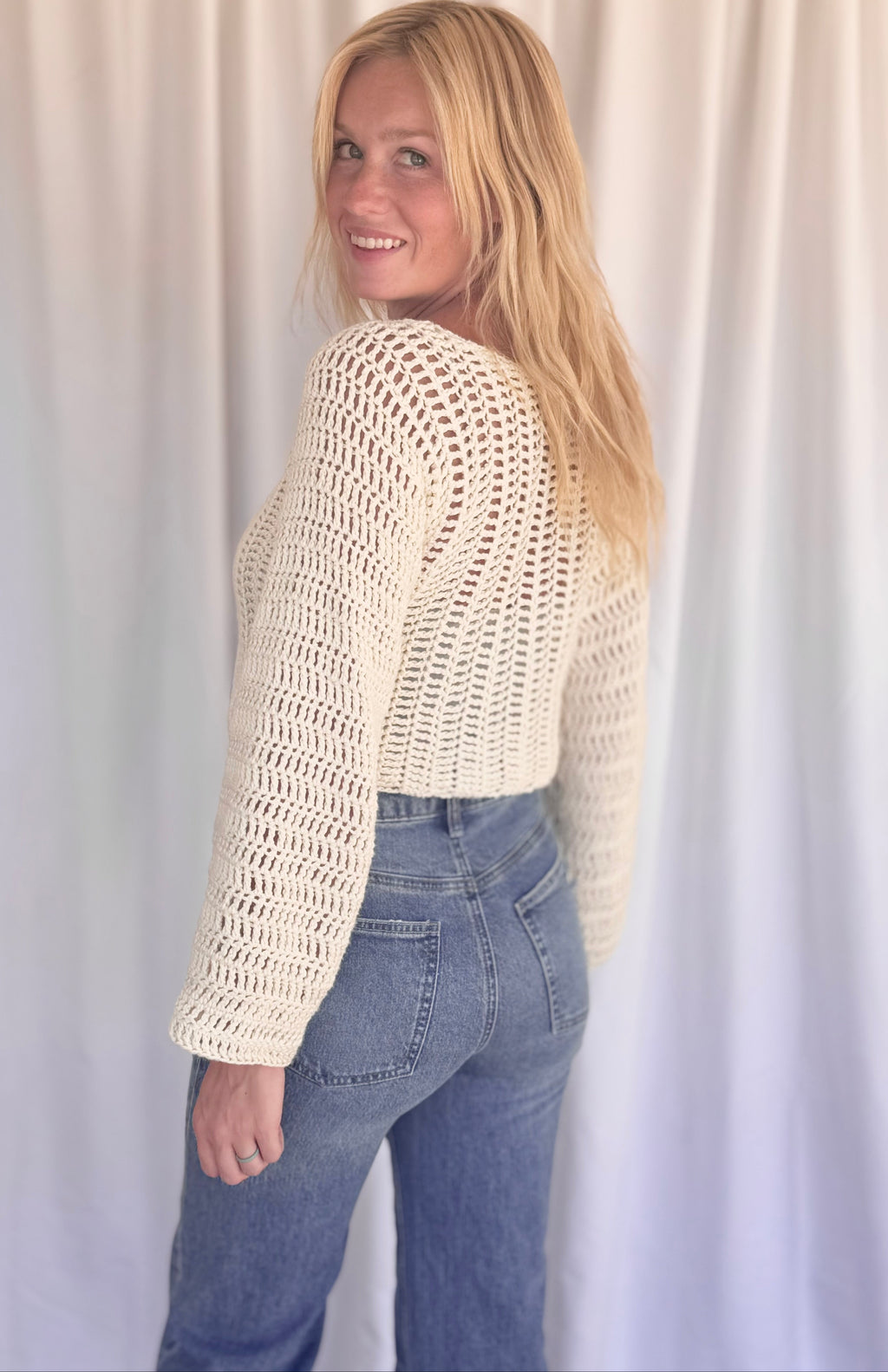 Cuff to Cuff Sweater & Dress Crochet Pattern