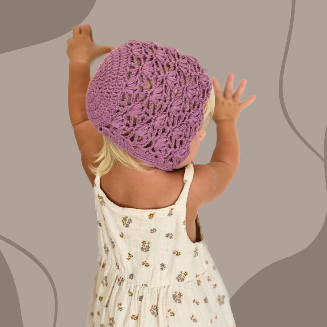 Puff Bonnet Crochet Pattern