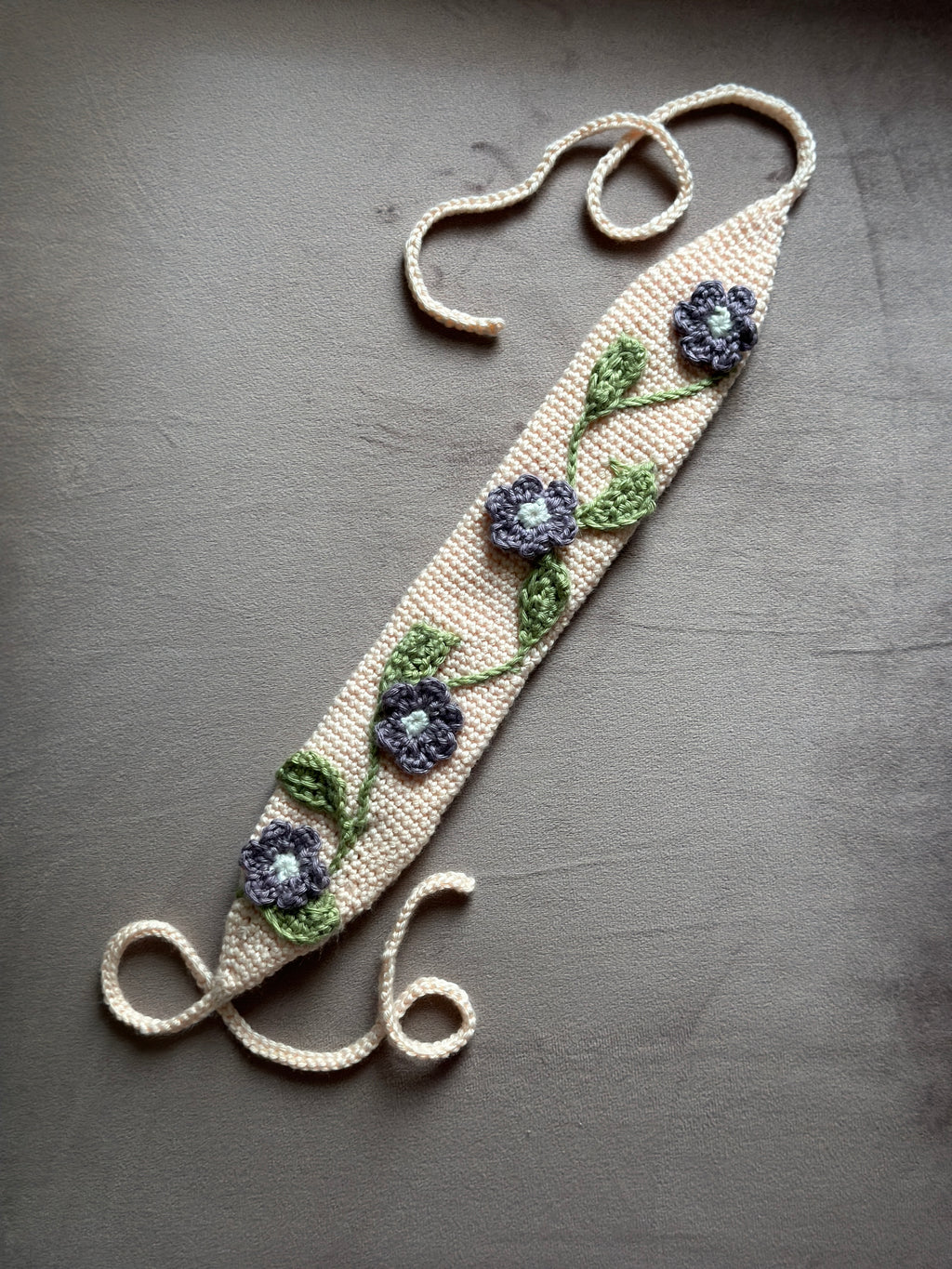 Flower Headband Crochet Pattern