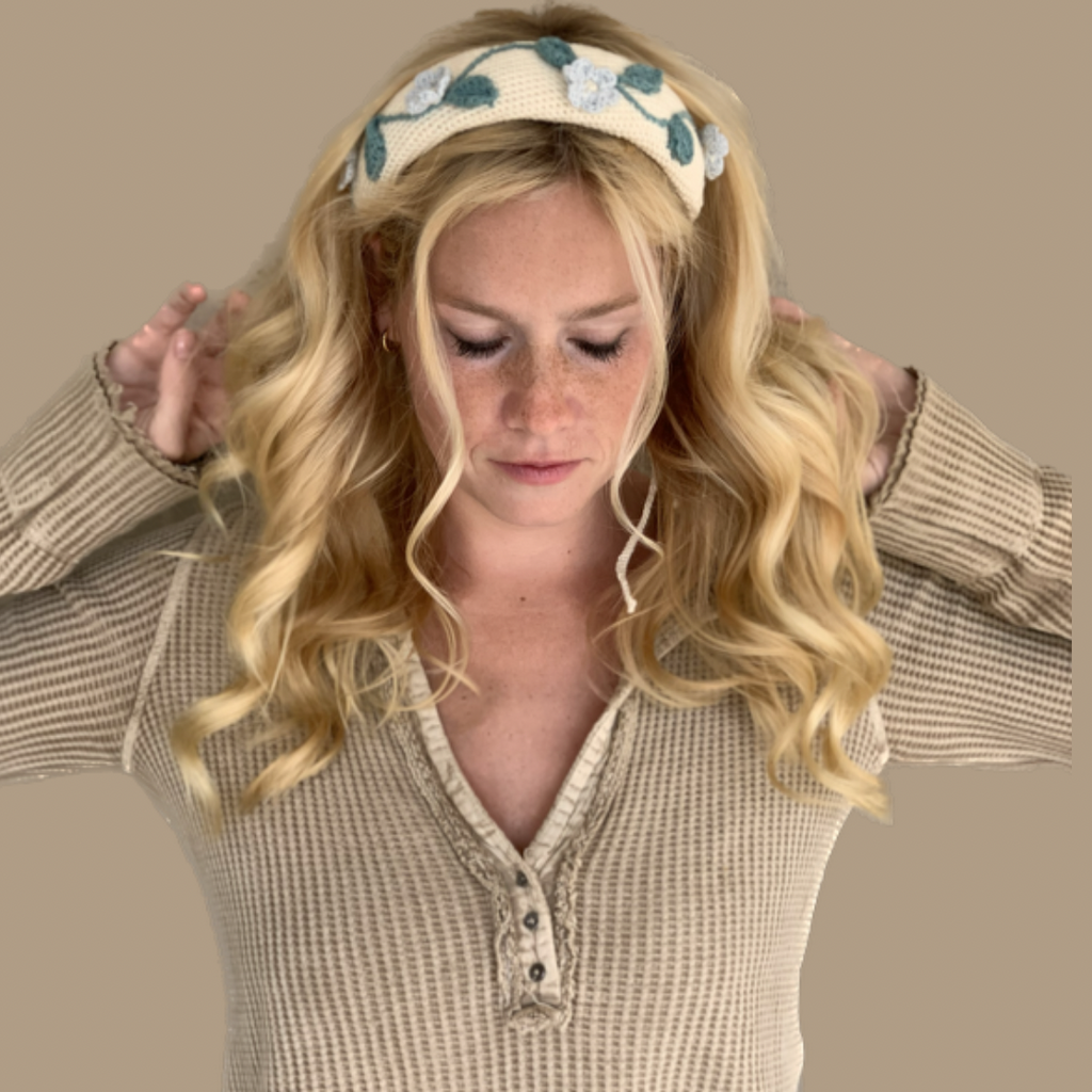 Flower Headband Crochet Pattern