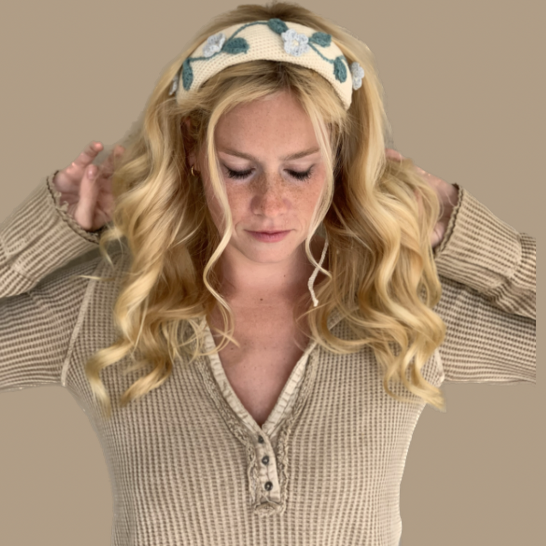 Flower Headband Crochet Pattern