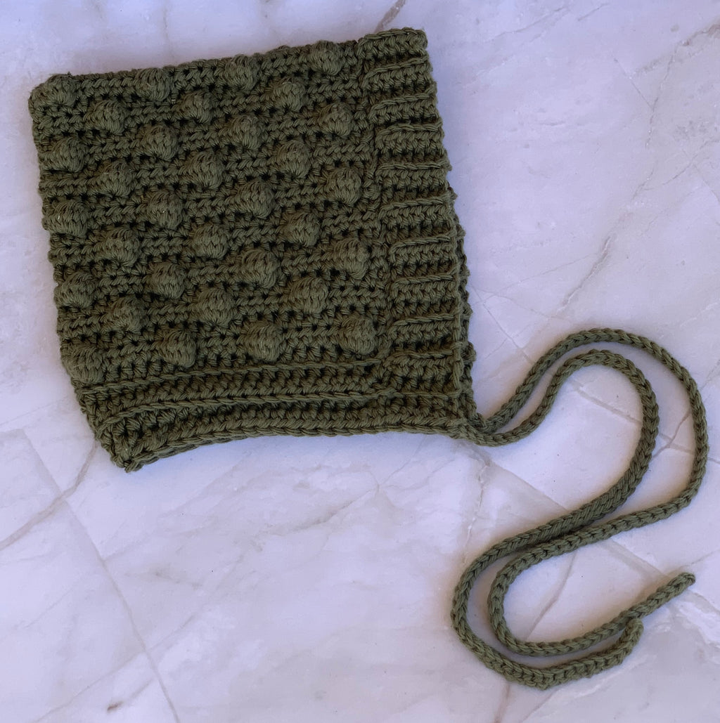 Bobble Bonnet Crochet Pattern
