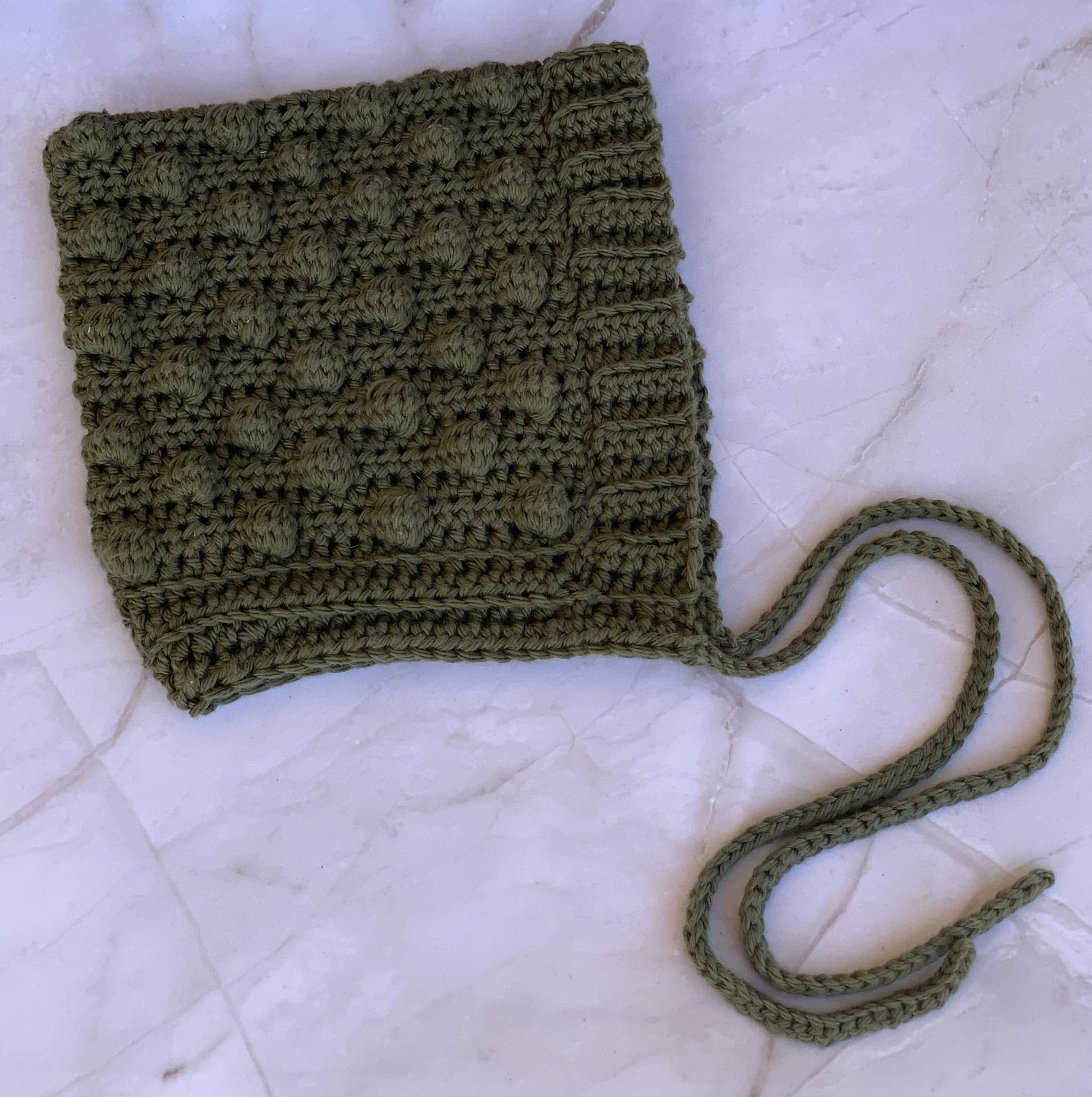 Bobble Bonnet Crochet Pattern