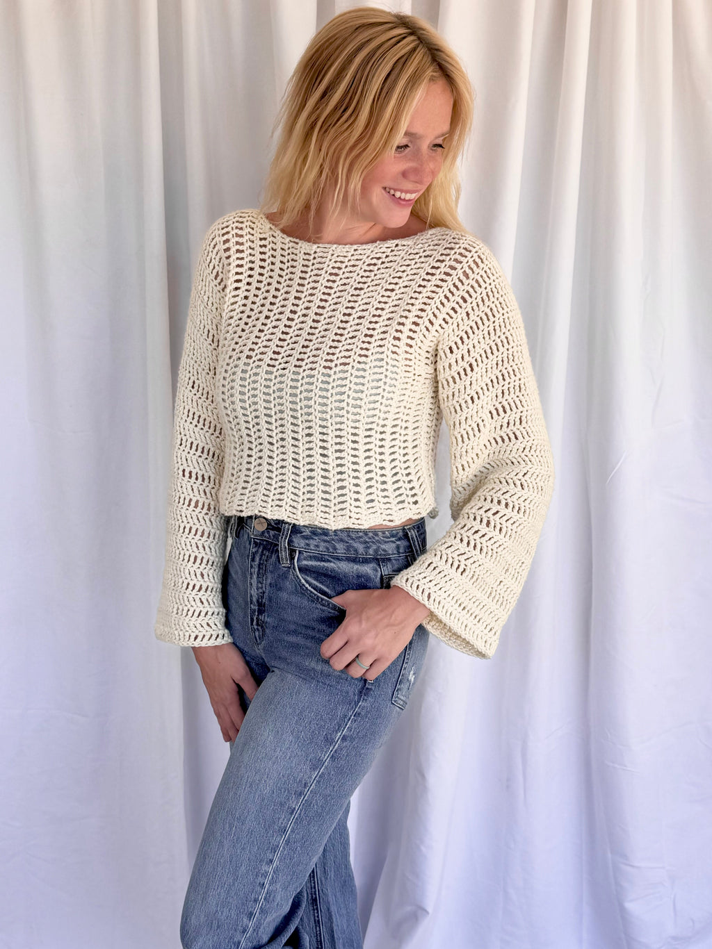 Cuff to Cuff Sweater & Dress Crochet Pattern