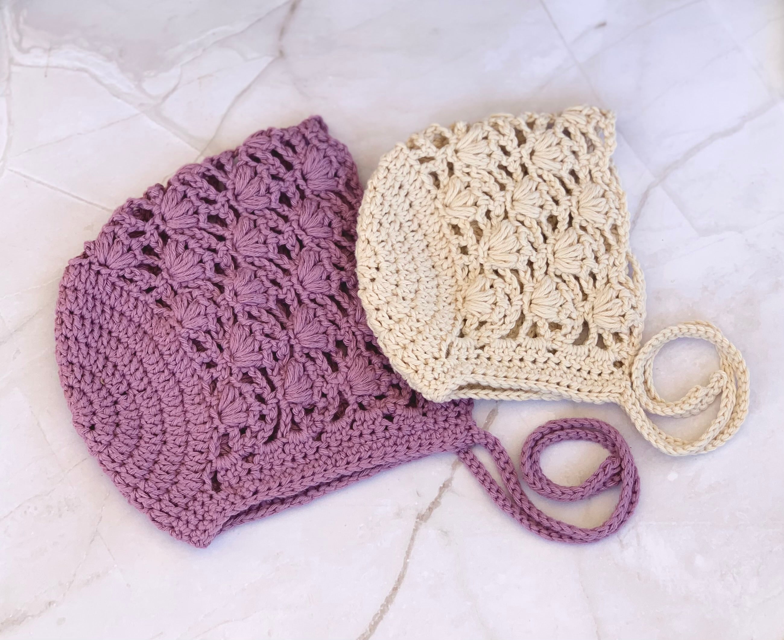 Puff Bonnet Crochet Pattern