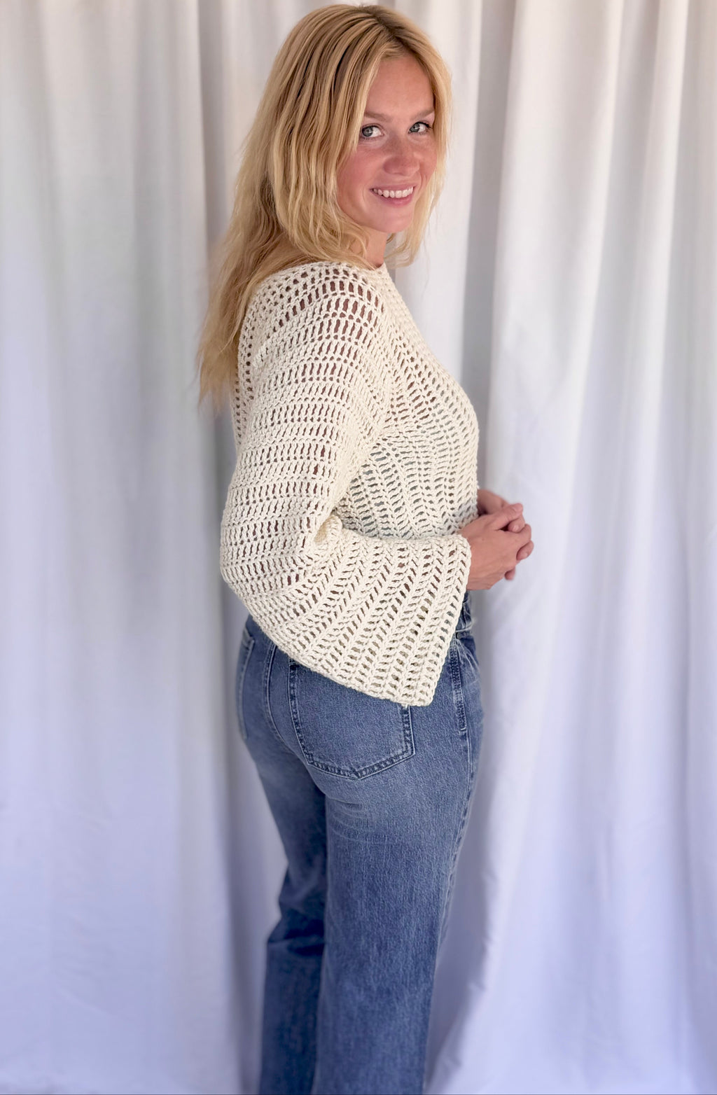 Cuff to Cuff Sweater & Dress Crochet Pattern