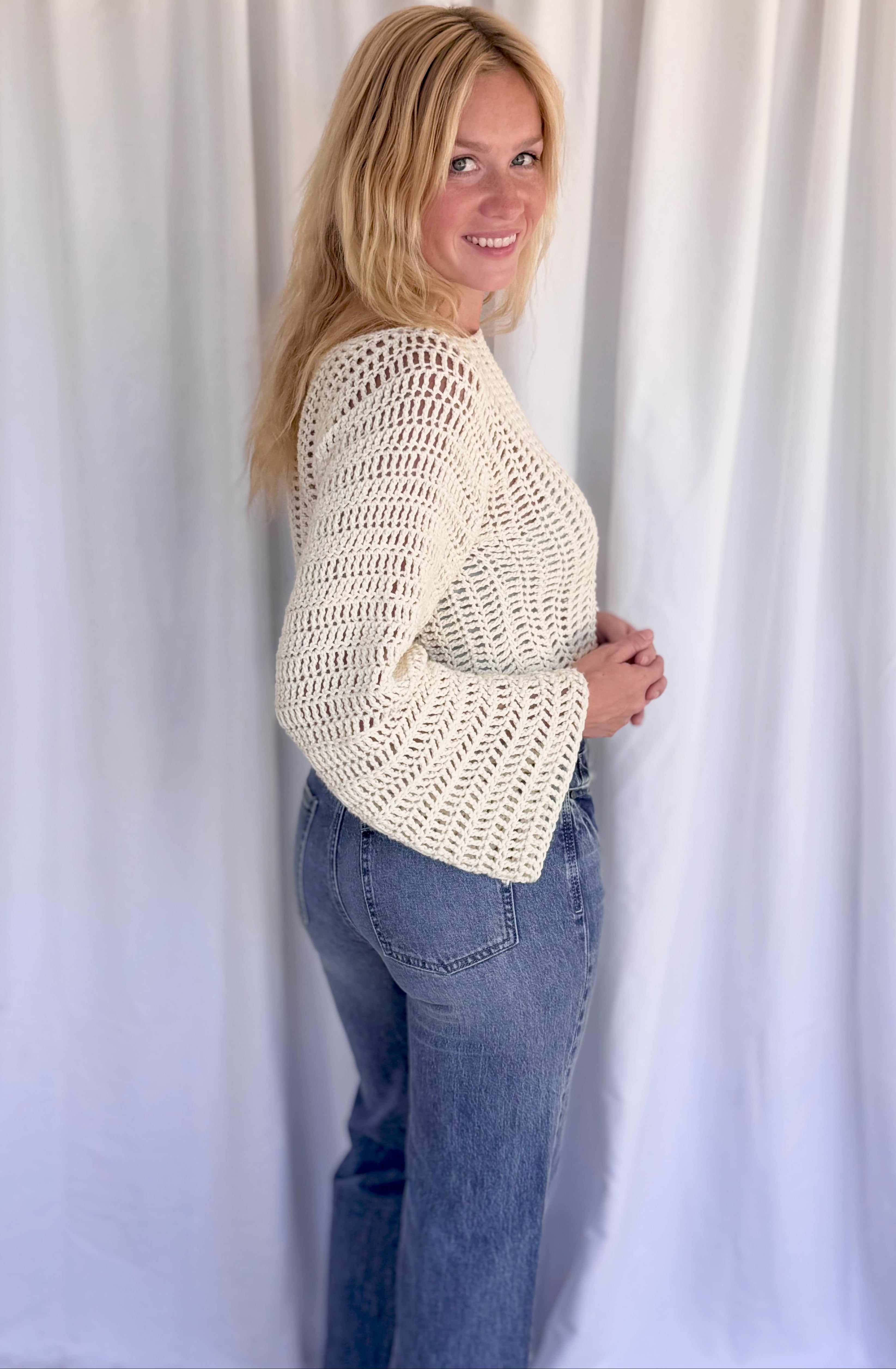 Cuff to Cuff Sweater & Dress Crochet Pattern