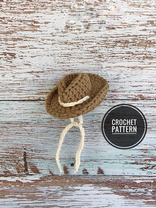 Cowboy Chicken Hat Crochet Pattern