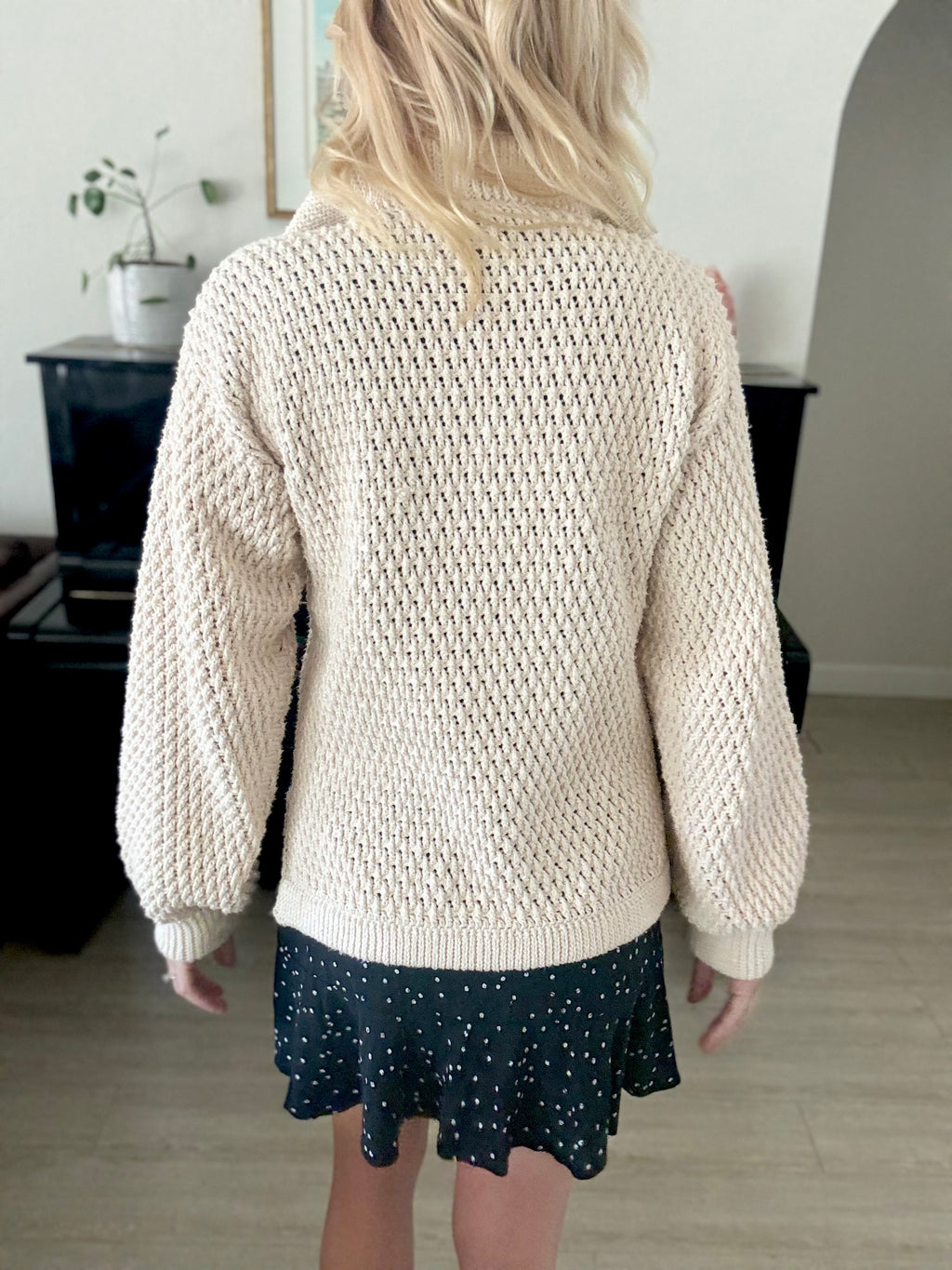 Quarter Zip Crochet Pattern