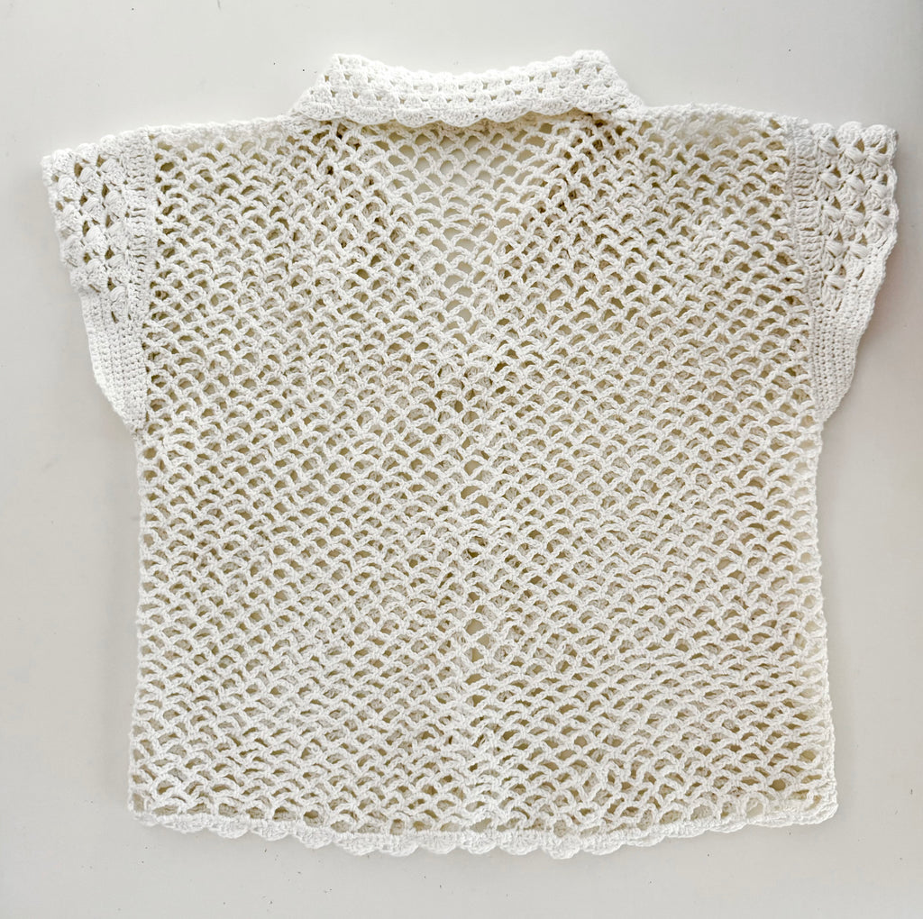 Mesh Tie Top Crochet Pattern