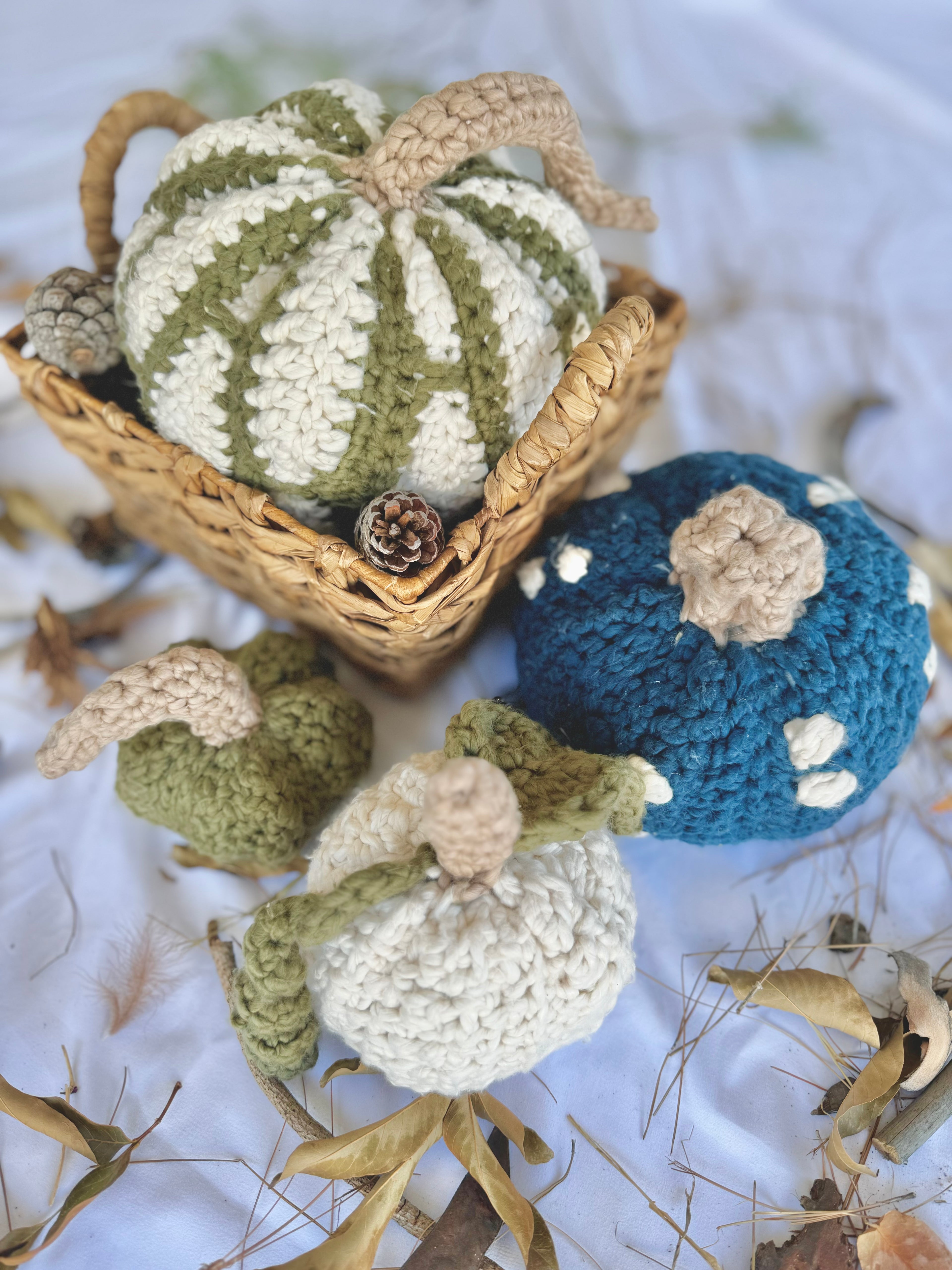 Heirloom Pumpkins Crochet Pattern