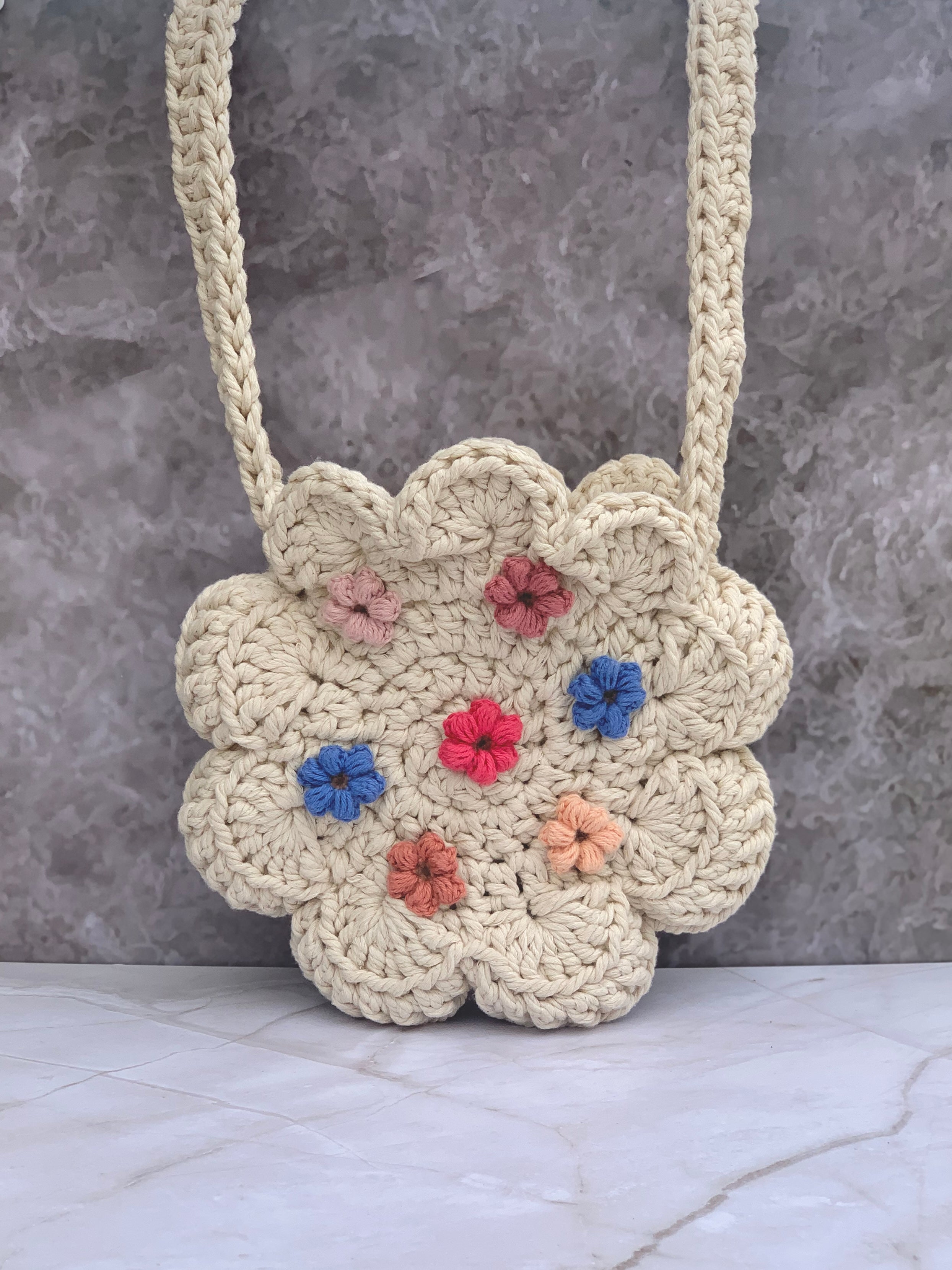 Flower Purse Crochet Pattern