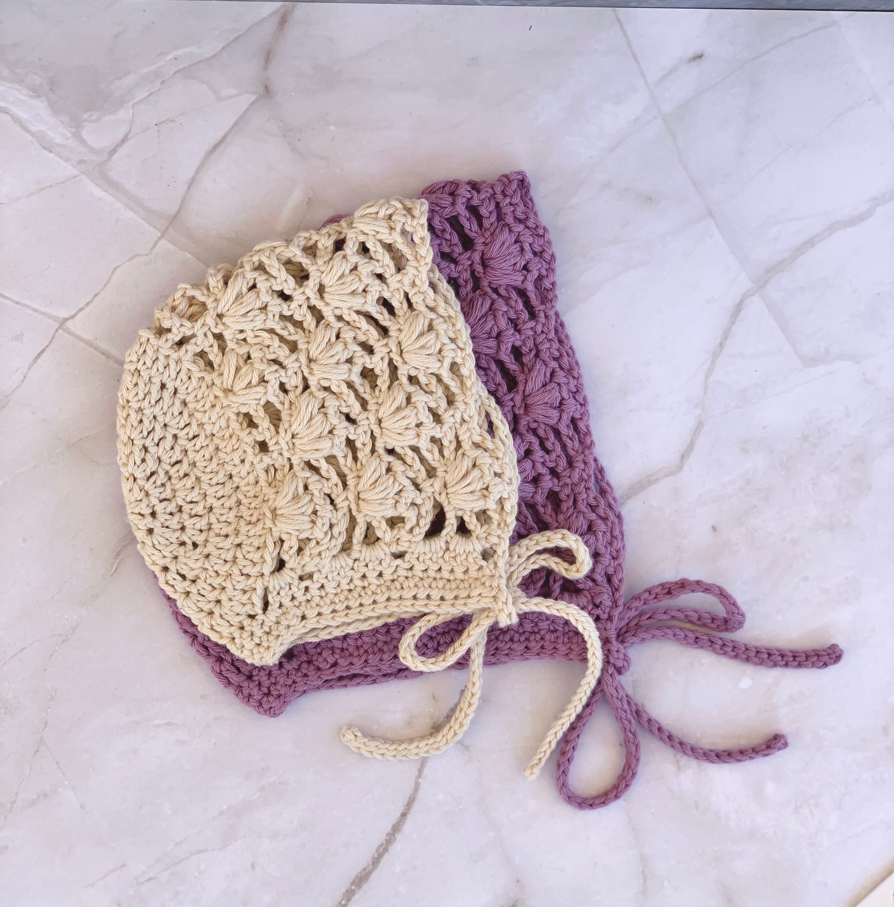 Puff Bonnet Crochet Pattern