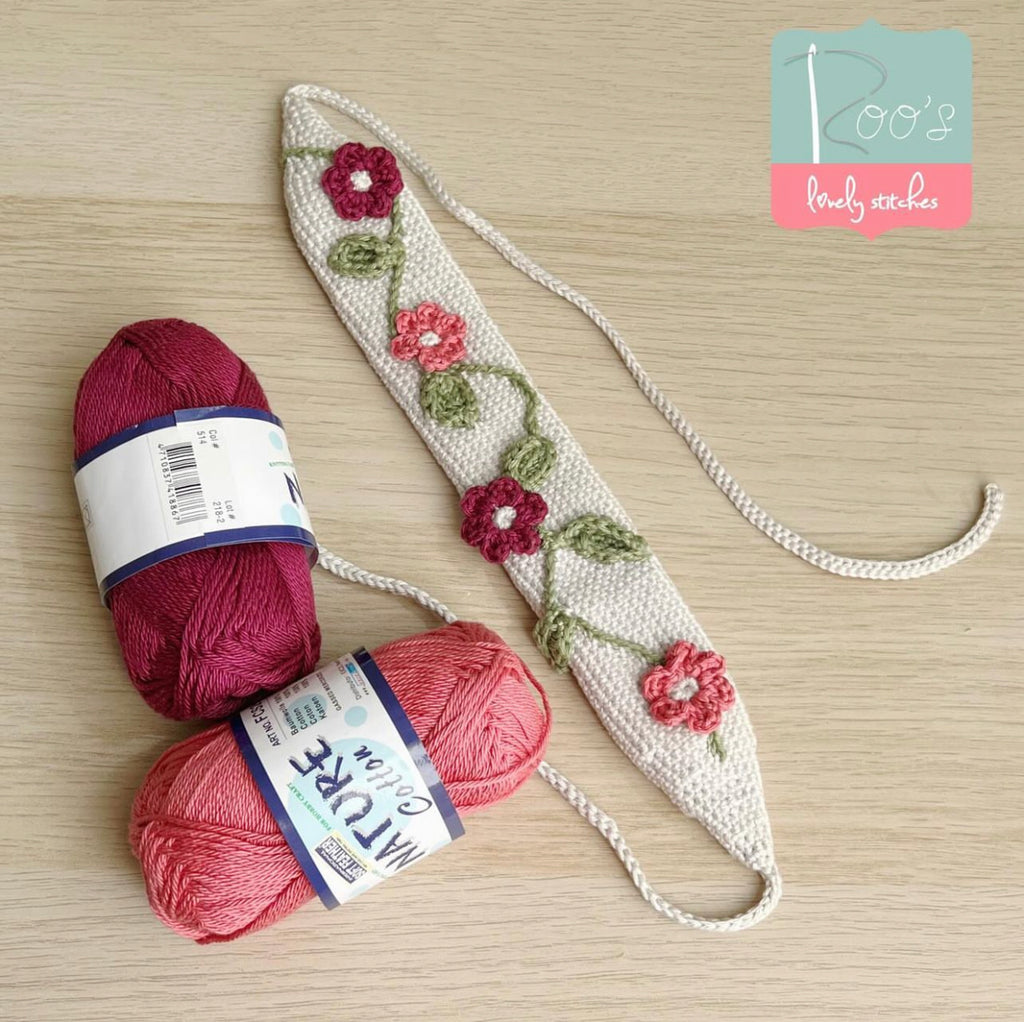 Flower Headband Crochet Pattern